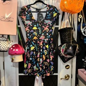 BNWT Blackmilk Rick and Morty dress